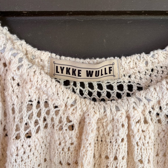 LYKKE WULLF CROCHET TOP - Picture 3 of 4